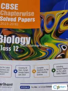 CBSE chapterwise solved paper class 12