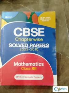CBSE chapterwise solved papers for class 12 maths
