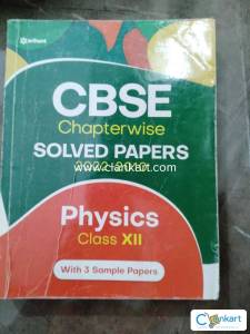 CBSE chapterwise solved papers physics class 12