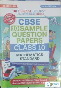 CBSE class 10 Oswal Smple papers Mthematics (standard)