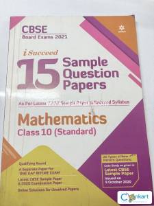 CBSE class 10 maths (STD) sample paper
