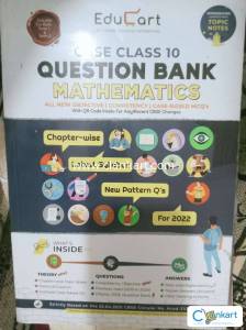 CBSE class 10 question bank mathematics for 2022