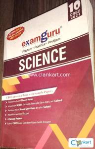 CBSE class 10th EXAMGURU SCIENCE SAMPLE PAPERS