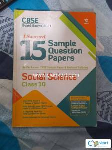 CBSE class 10th social science sample question paper