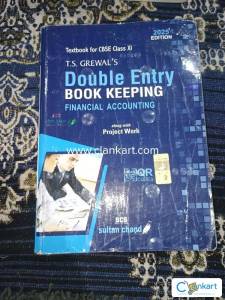 CBSE class 11th  account book by T.S GREWAL'S