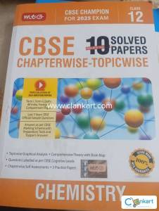 CBSE class 12 10 solved papers topicwise CHEMISTRY