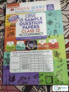 CBSE class 12 15 sample paper account