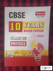 CBSE class 12 Ten Years  Physics Board Question Paper