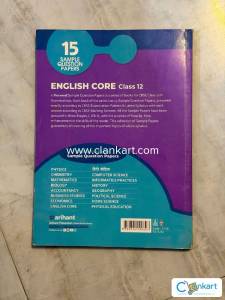 CBSE class 12th 15 Sample Question Paper English