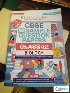 CBSE oswaal sample papers Class 12 2024 . Edition.