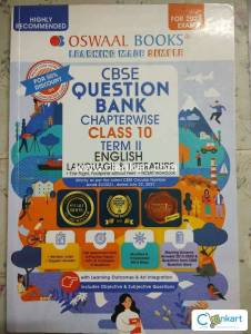 CBSE question bank chapter wise class 10th term 2 English literature a