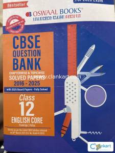 CBSE question bank class 12 English core