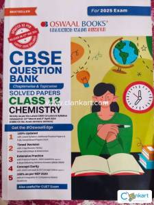CBSE question bank for chemistry by Oswal publications
