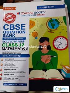CBSE question bank for mathematics by Oswal books
