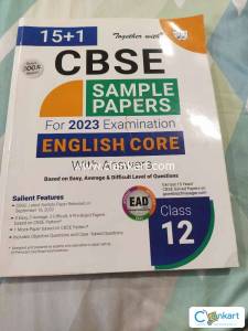 CBSE sample papers 2023 English core with answers
