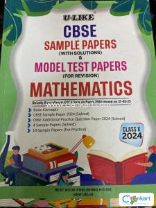 CBSE sample papers & Model Test Papers for class 10 Maths