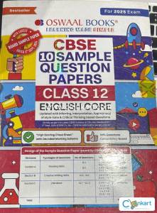 CBSE sample question paper class 12 for ENGLISH CORE!!