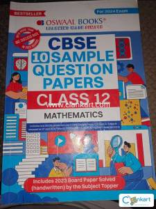 CBSE sample question papers Maths for class 12