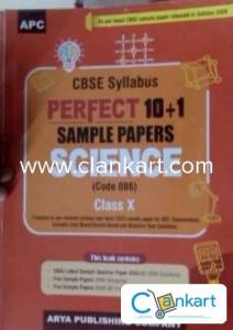 CBSE syllabus perfect 10+1 sample papers science class 10th