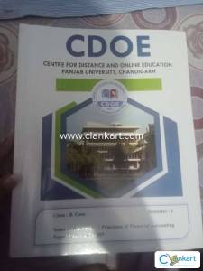 CDOE PRINCIPAL OF FINANCIAL ACCOUNTING B.COM 1SEM