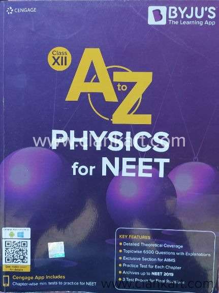 CENGAGE A-Z CLASS-XII BOOKS FOR NEETSET OF 3