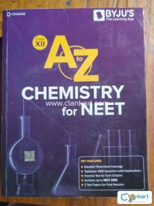 CENGAGE BYJU'S atoz chemistry, biology, physics for neet class 12
