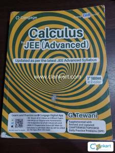 CENGAGE CALCULUS FOR JEE ADVANCED by G.Tewani