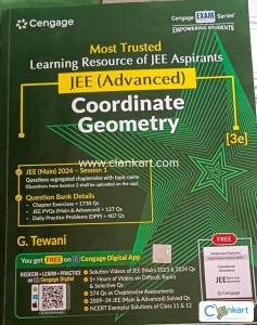 CENGAGE Coordinate Geometry (JEE ADVANCED) new edition with DPP
