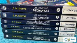 CENGAGE JEE ADVANCED PHYSICS BOOKS- SET OF 6