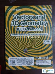 CENGAGE VECTORS & 3D GEOMETRY for JEE(ADVANCED) by G.Tewani