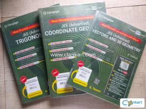Complete Cengage JEE Advanced Maths Set (5 Books) + Bonus package