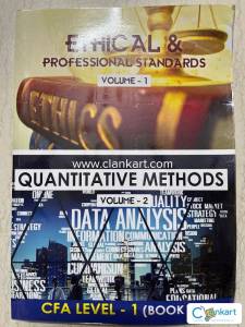 CFA ETHICAL (Vol-1) AND QUANTITATIVE (Vol-2)