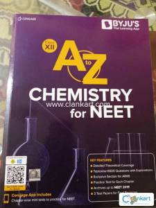 CHEMISTRY BOOK FOR NEET PREPARATION BY BYJU'S FOR CLASS 12th