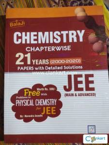 CHEMISTRY CHAPTER WISE FOR JEE PAPERS WITH SOLUTIONS PREVIOU 21 YEARS