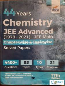CHEMISTRY JEE ADVANCE + MAINS 44 YRS  CHAPTERWISE PAPERS