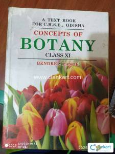 CHSE CONCEPTS OF BOTANY CLASS 11(XI)