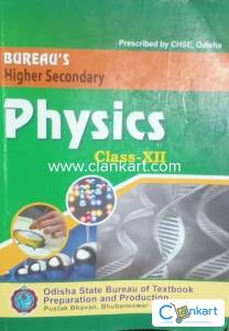CHSE Physics Class 12 (Bureau's book)