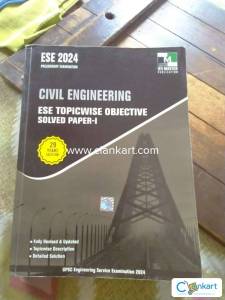 CIVIL ENGINEERING ESE TOPICWISE OBJECTIVE SOLVED PAPER-I