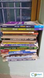 CLASS 10TH ICSE BOOKS FULL SUBJECTS + 2 ARIHANT L.E- GEO AND PHYSICS!
