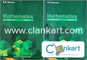 CLASS 12TH RD SHARMA VOLUME 1&2 BOTH