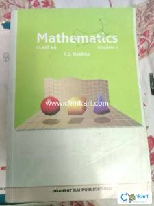 CLASS 12TH RD Sharma part 1
