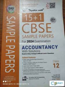 CLASS 12 ACCOUNTANCY SAMPLE PAPERS