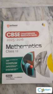 CLASS 12 CBSE MATHEMATICS CHAPTERWISE QUESTION BANK 2025-2016