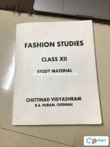 CLASS 12 NCERT FASHION STUDIES TEXT BOOK