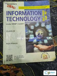 CLASS 9TH KE LIYE IT KI BOOK. NICHE INFO. DI HE BOOK KE BARE ME