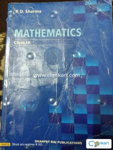 CLASS 9 MATHEMATICS RD SHARMA
