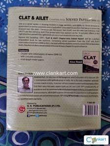 CLAT AND AILET CHAPTERWISE SOLVED PAPERS ( 2008-2021)