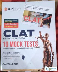 CLAT MOCK TEST SERIES INCLUDING SOLVED PAPERS