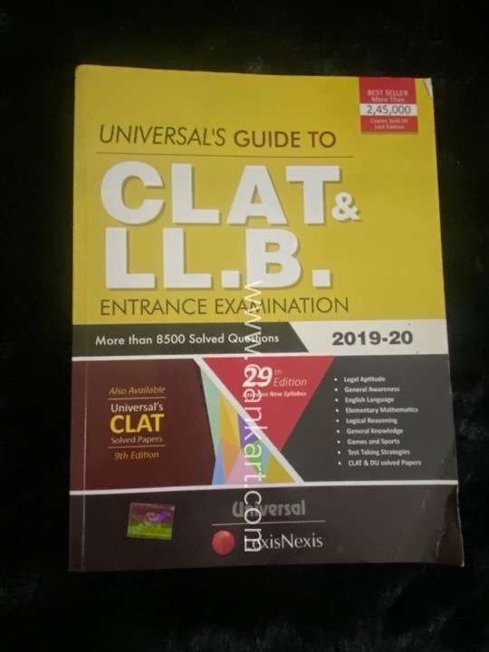 CLAT LLB ENTRANCE EXAMINATION 2019-20