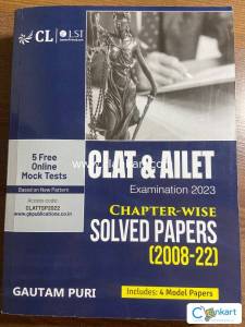 CLAT &AILET solved papers [2008-22]